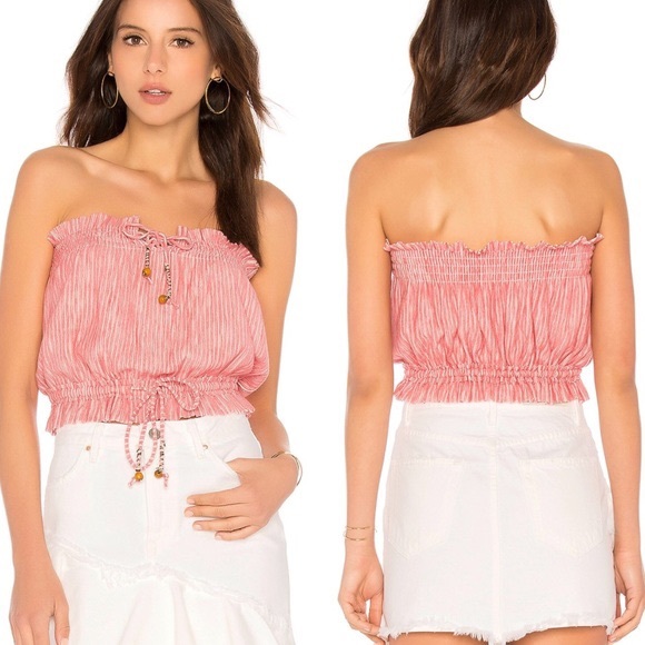 Free People Peppermint Stripe Tube Top - Picture 10 of 11
